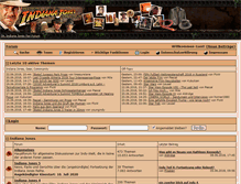 Tablet Screenshot of indiana-jones-forum.de